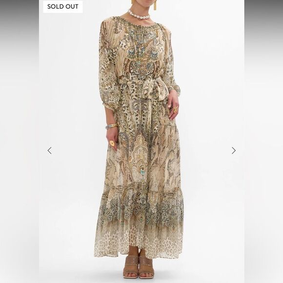 11 NWOT CAMILLA Long Sleeve Oversized Silk Peasant Dress
The Throne Room - Picture 3 of 12